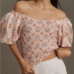 DOLAN Off-The-Shoulder Textured Top